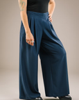MERCEDES MORIN - PANTALON PALOMA LONG - MARINE - AH25