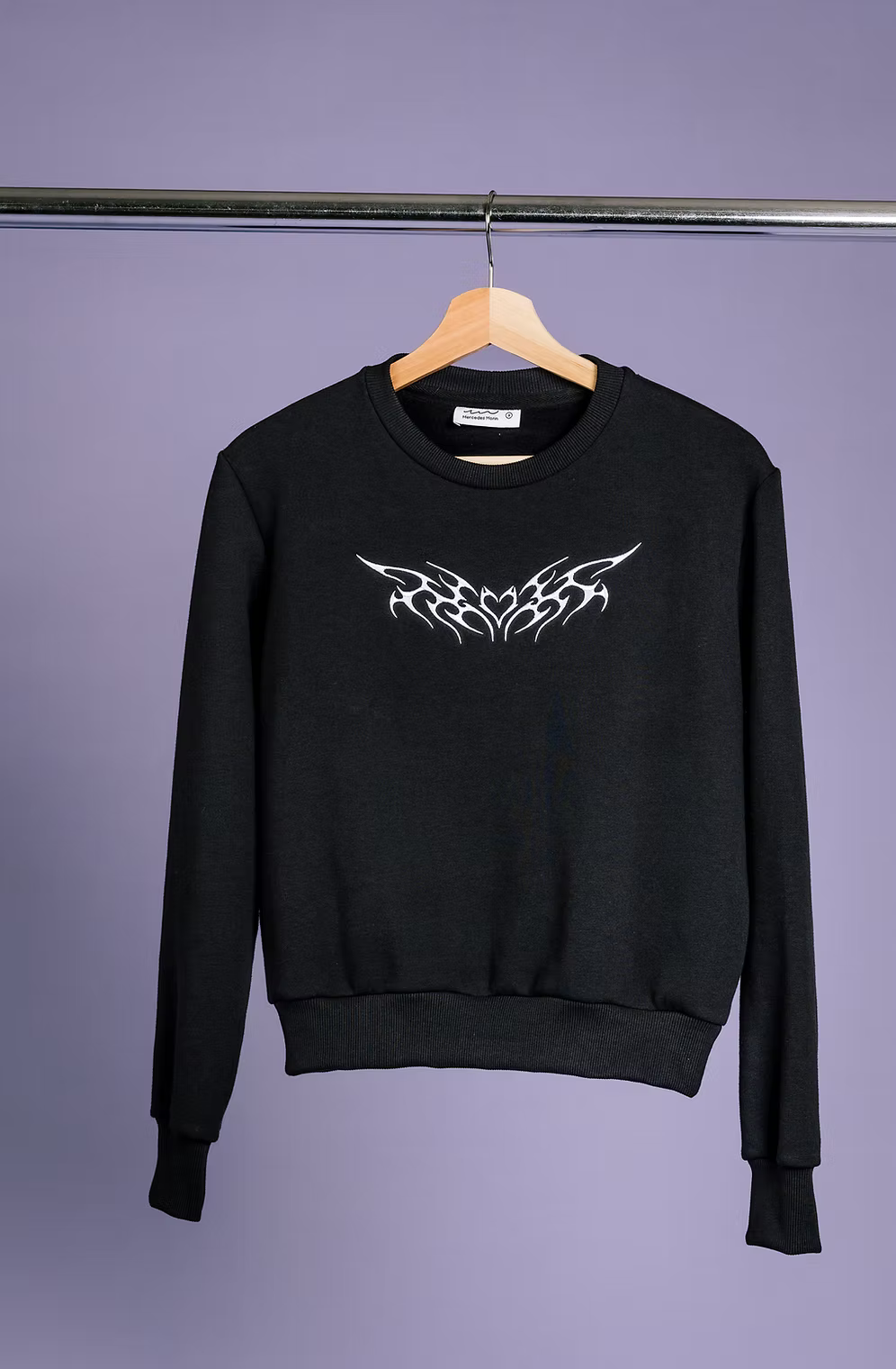 MERCEDES MORIN - CREW SIGIL - BLACK - FW26