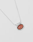 WOLF CIRCUS - IMOGEN NECKLACE - SUNSTONE/STERLING SILVER