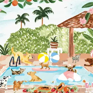 VILLAGER PUZZLES - POOL PARTY - 250 PIECES