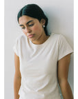 MERGE - T-SHIRT MINI EN CHANVRE - NATUREL