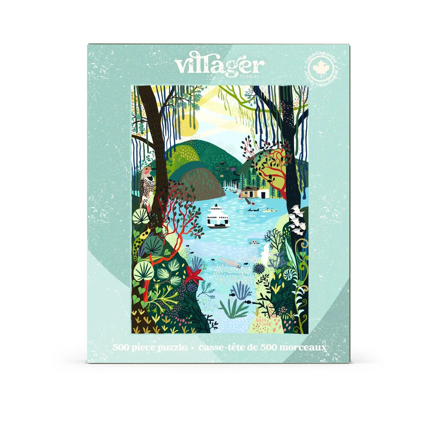 VILLAGER PUZZLES - ILES BOWEN - 500 MORCEAUX