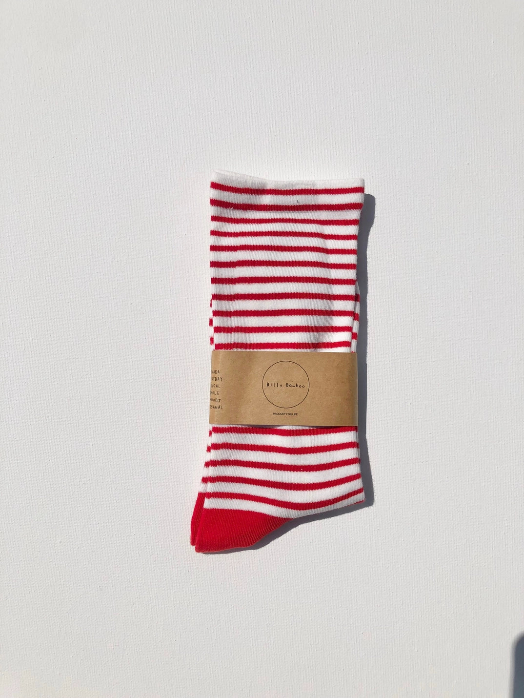 BILLY BAMBOO - CHAUSSETTES HAUTES À RAYURES COULEUR POP