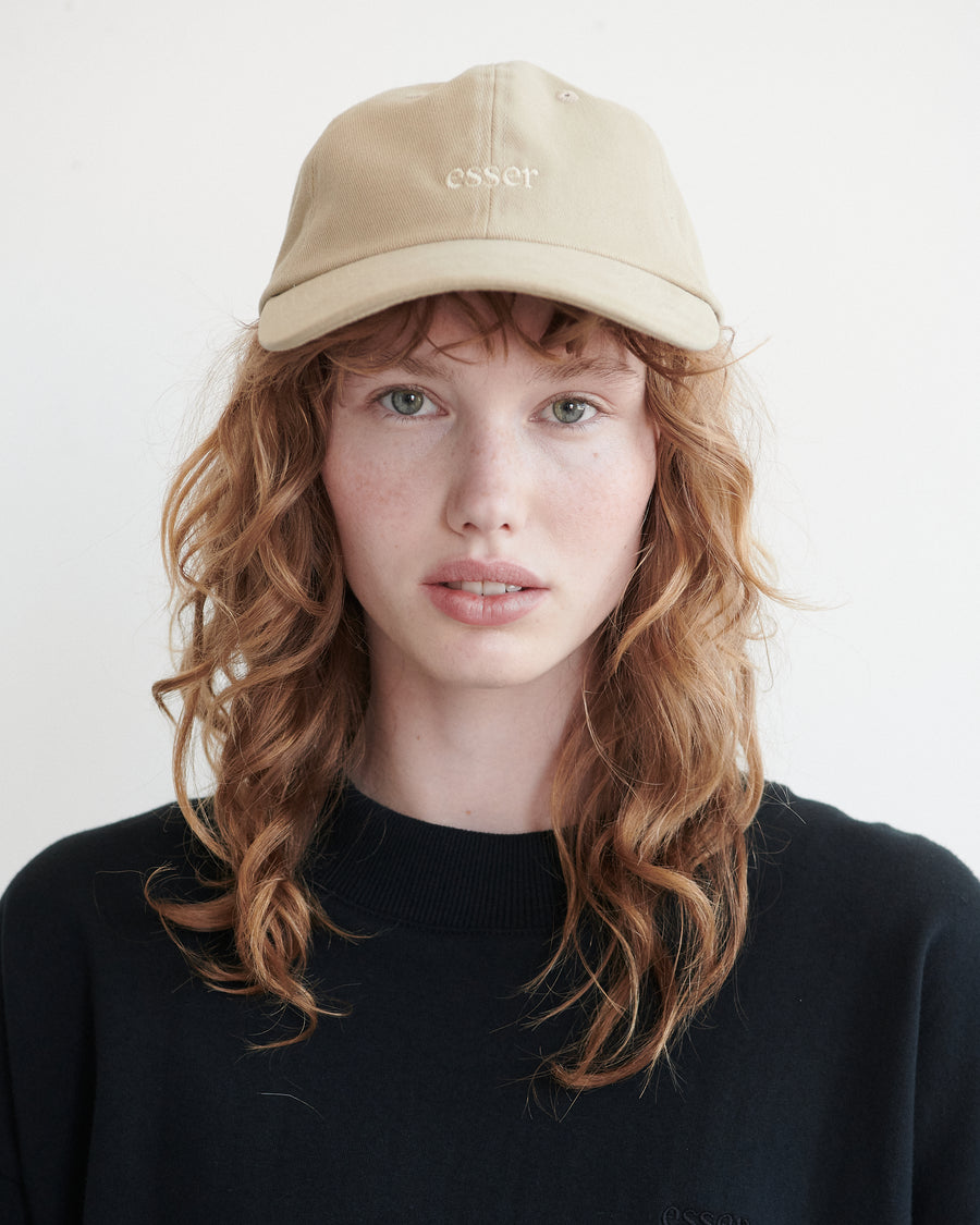 ESSER STUDIO - ORGANIC COTON CAP - BEIGE