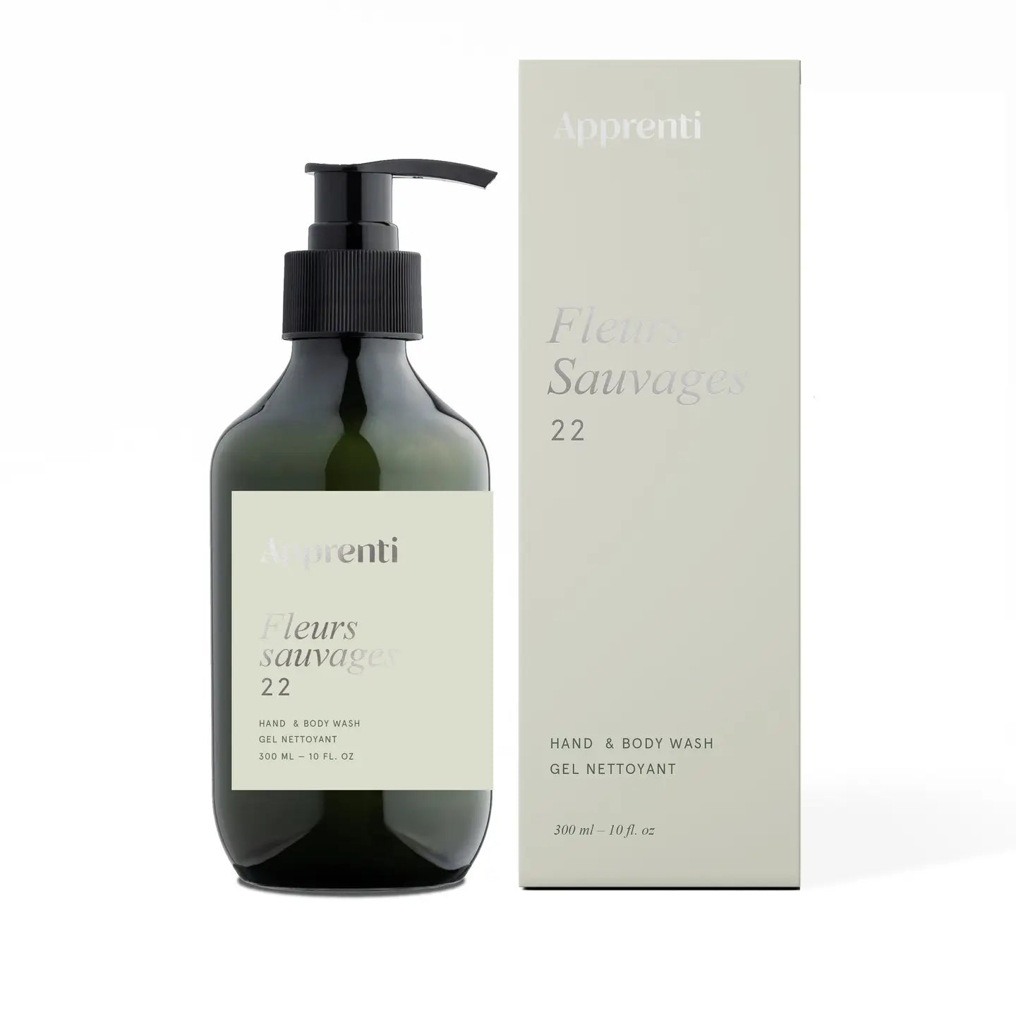 APPRENTI - GEL NETTOYANT POUR LE CORPS &amp; LES MAINS - FLEURS SAUVAGES 22