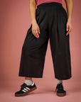 MERCEDES MORIN - PANTALON PALOMA 7/8 - NOIR - PÉ25