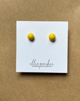 ELLIE PARKER CERAMICS - BOUCLES D'OREILLE DÔME EN VERRE FONDU