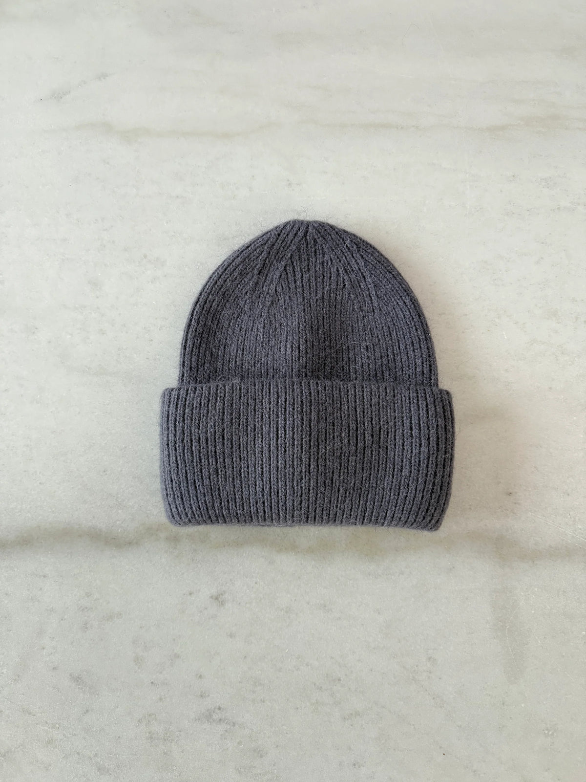 BILLY BAMBOO - ROYAL ANGORA WOOL BEANIE - NEUTRAL