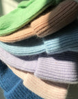 BILLY BAMBOO - TUQUE EN LAINE ROYALE ANGORA ROYAL - PASTEL NEIGE