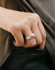 WOLF CIRCUS - BEAN RING - SILVER