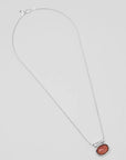 WOLF CIRCUS - IMOGEN NECKLACE - SUNSTONE/STERLING SILVER