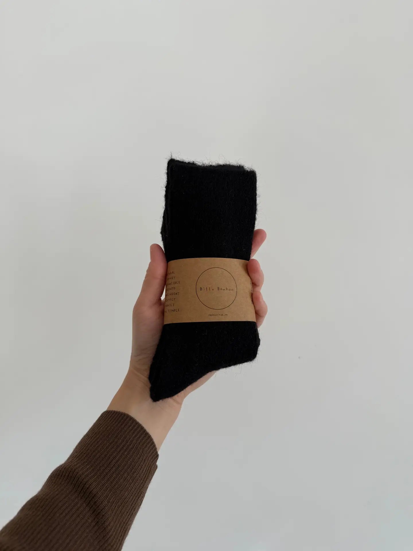 BILLY BAMBOO - CHAUSSETTES DE CABINE EN ALPAGA
