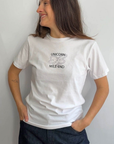 UNICORN X MILE-END - T-SHIRT - LOGO/FLOWER