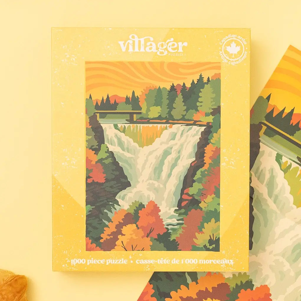 VILLAGER PUZZLES - CASCADE D'AUTOMNE - 1000 MORCEAUX