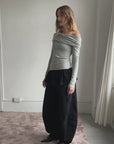 A BRONZE AGE - PANTALON GREENWICH - TWILL NOIR - AH26