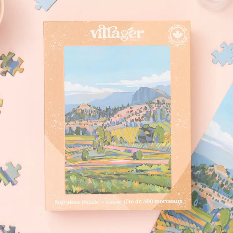 VILLAGER PUZZLES - RÉGION VITICOLE - 500 MORCEAUX