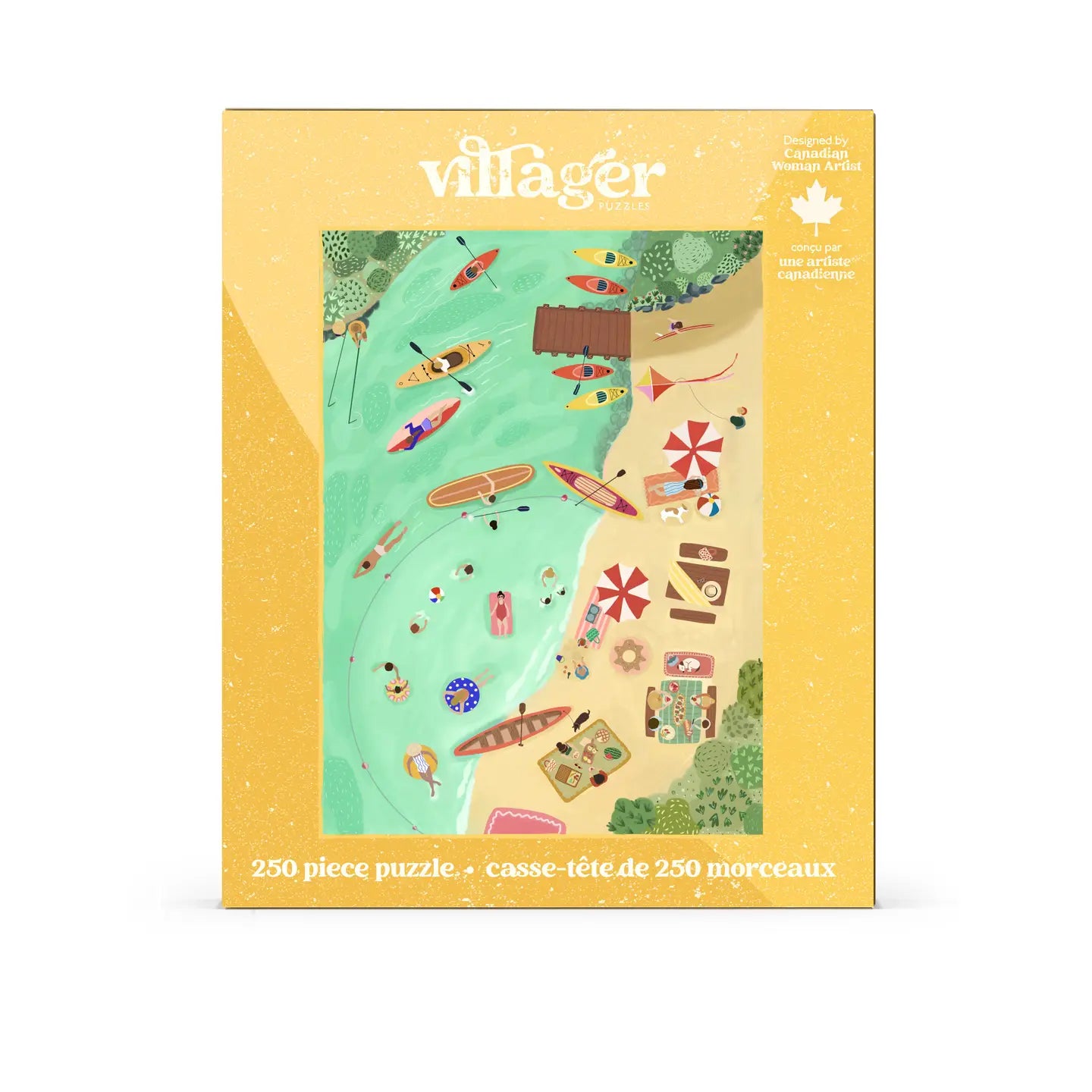 VILLAGER PUZZLES - LAKE DAY - 250 PIECES
