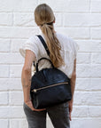 ELEVEN THIRTY - ANNI LARGE BAG - BLACK LEATHER