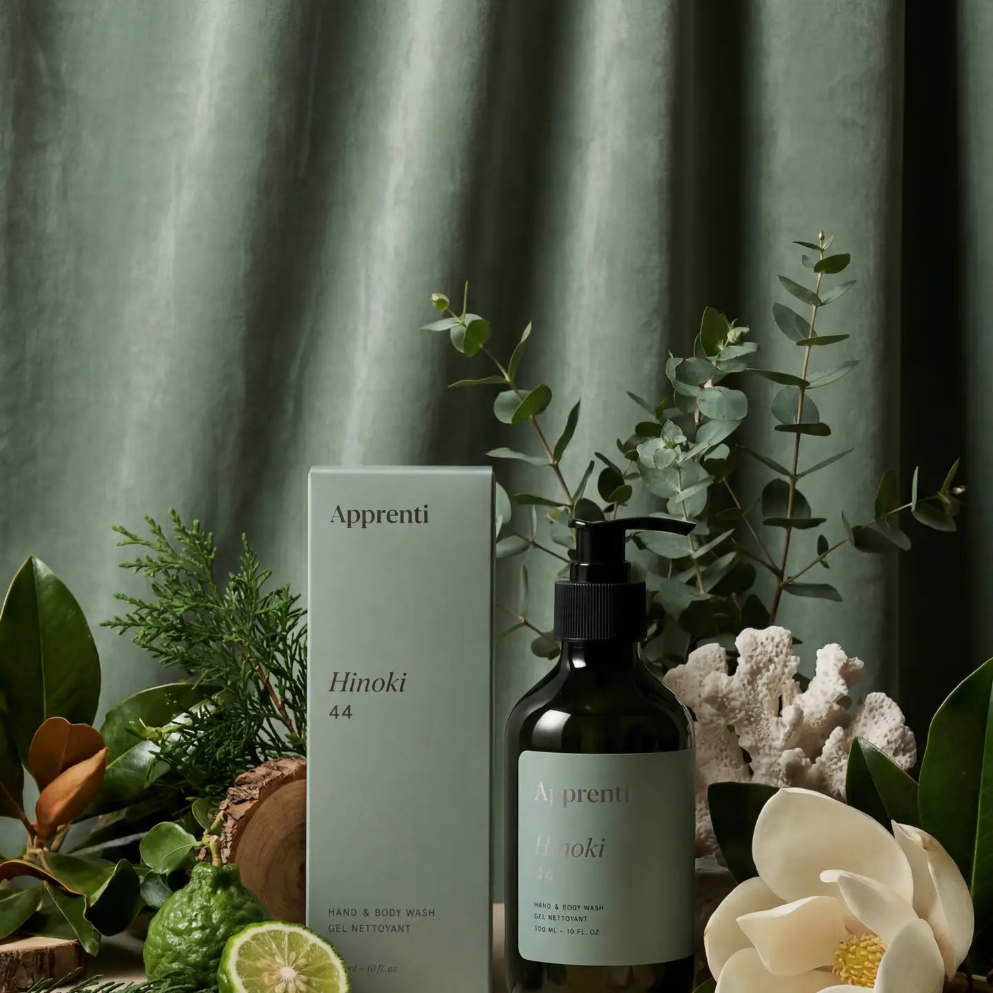 APPRENTI - GEL NETTOYANT POUR LE CORPS &amp; LES MAINS - HINOKI 44