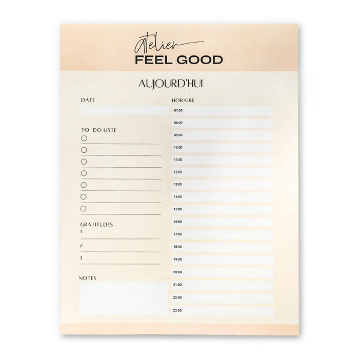 ATELIER FEEL GOOD - PLANIFICATEUR QUOTIDIEN FEEL GOOD