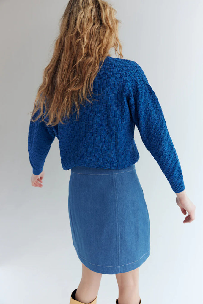 EVE GRAVEL - ANTALYA KNIT - ROYAL - FW23