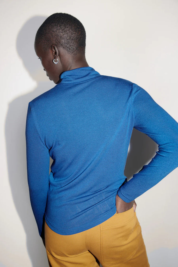 EVE GRAVEL - ANVERS TOP - COBALT - FW23