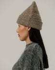BARE KNITWEAR - TUQUE ANDES ALPAGA - FAWN FONCÉ - AH25