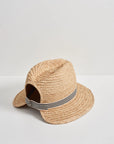 HEIRLOOM - ANEMONE - CHAPEAU FÉDORA EN PAILLE