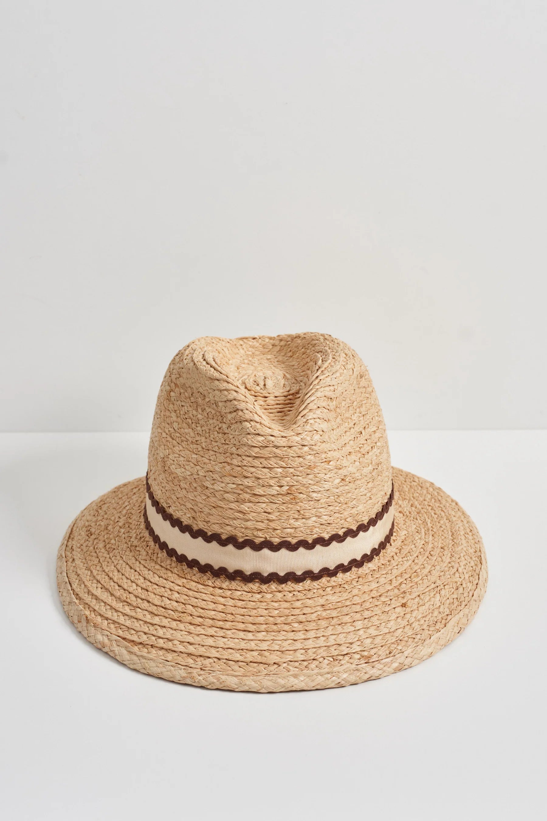 HEIRLOOM - ANEMONE - CHAPEAU FÉDORA EN PAILLE