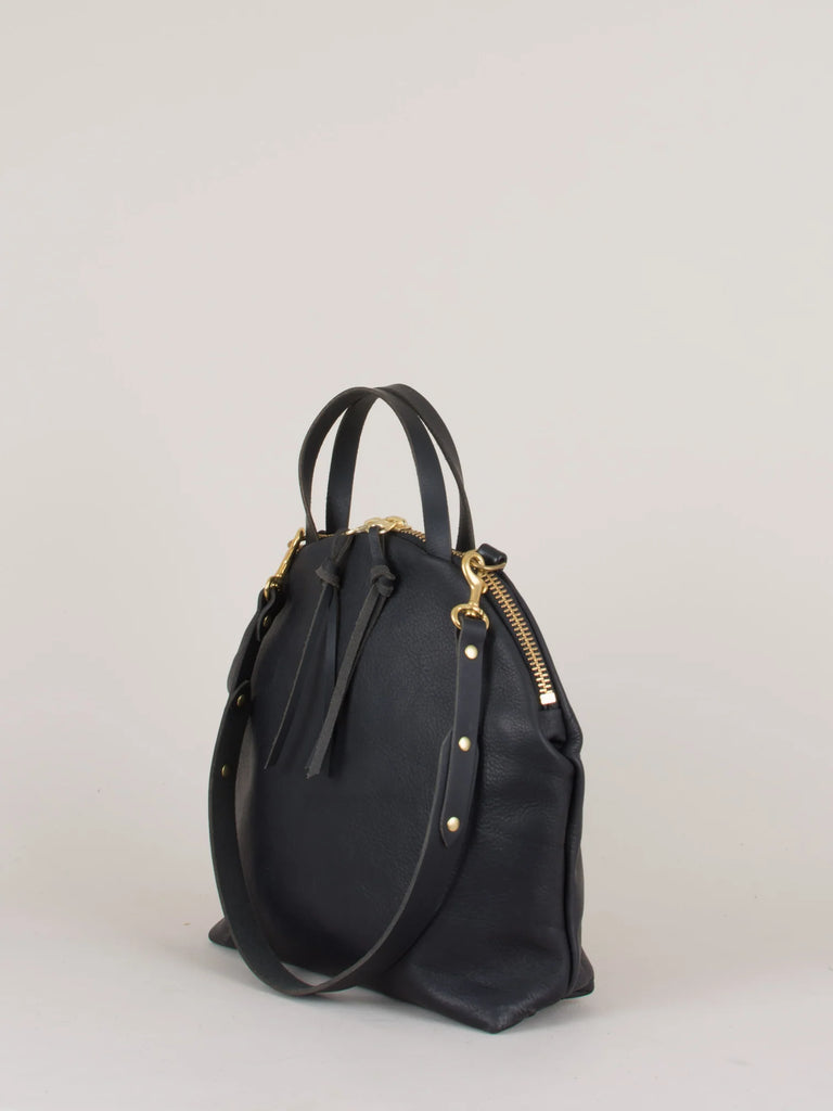 ELEVEN THIRTY - ANNI LARGE BAG - BLACK LEATHER