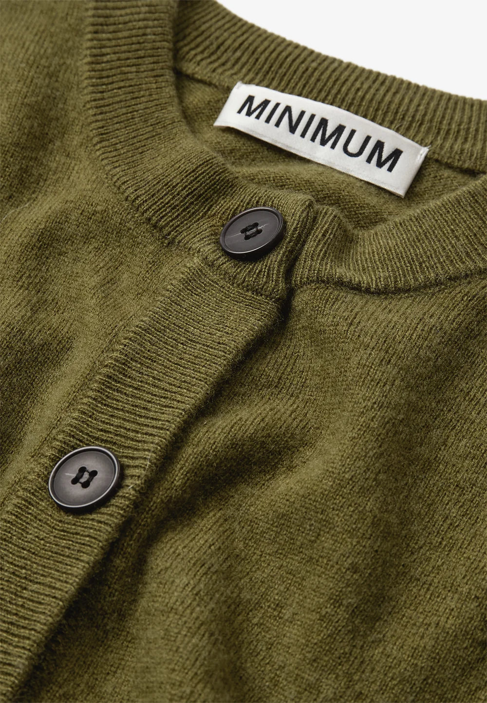 MINIMUM - CARDIGAN ASSIANA - SPHAGNUM - AH26