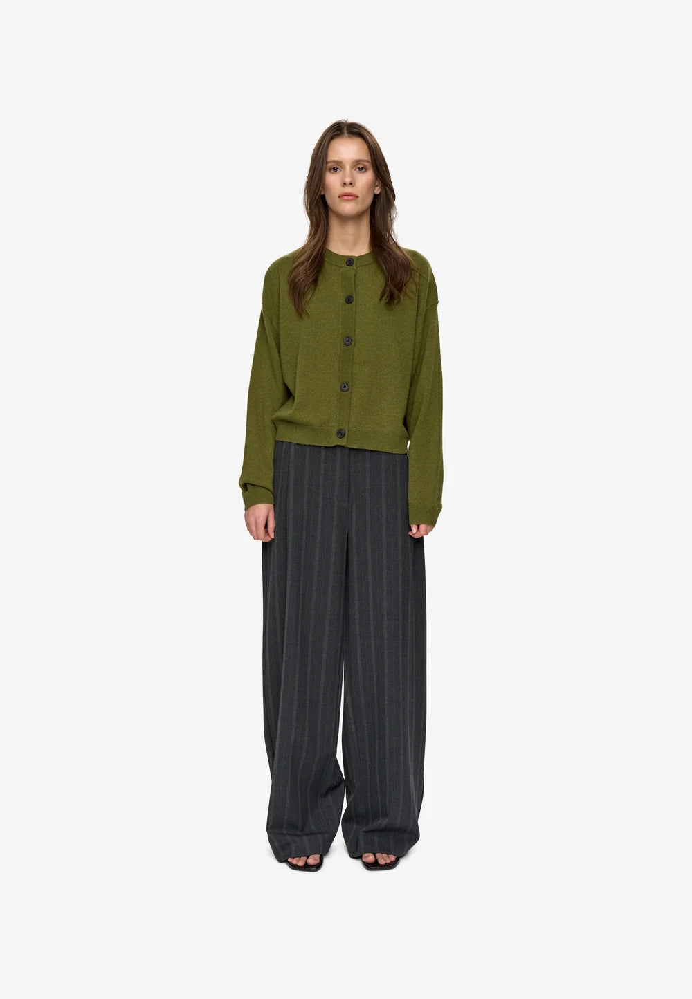 MINIMUM - CARDIGAN ASSIANA - SPHAGNUM - AH26