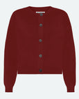 MINIMUM - CARDIGAN ASSIANA - MERLOT - AH25
