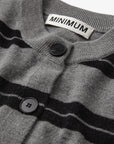 MINIMUM - CARDIGAN ASSIANA - GRIS MELANGE - AH26