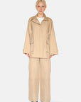 MINIMUM - ATHENA COAT - INCENSE - SS25