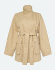 MINIMUM - ATHENA COAT - INCENSE - SS25