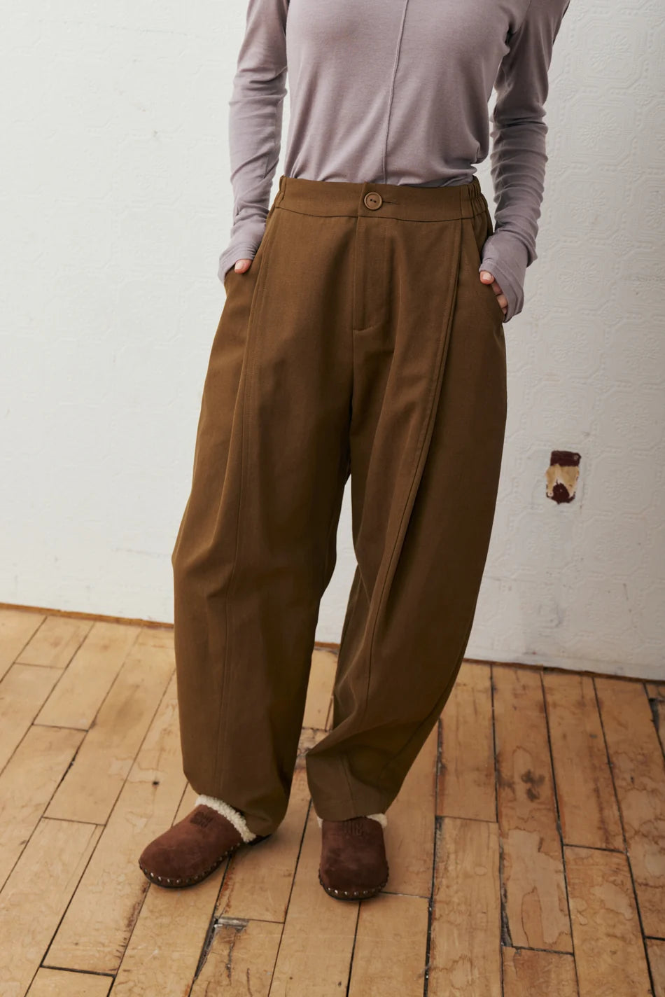 EVE GRAVEL - PANTALON BEN - KAKI - AH26