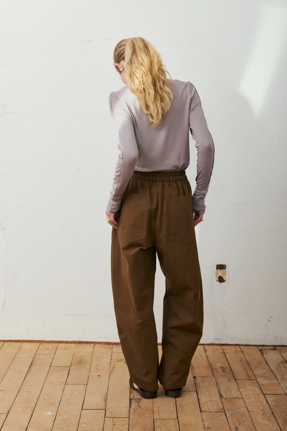 EVE GRAVEL - PANTALON BEN - KAKI - AH26