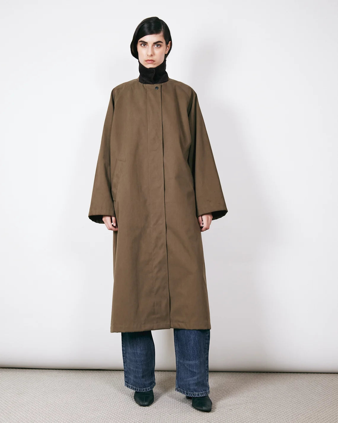 BRIXTOL TEXTILES - MANTEAU BROOKS - DEEP FERN - AH26