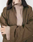 BRIXTOL TEXTILES - MANTEAU BROOKS - DEEP FERN - AH26