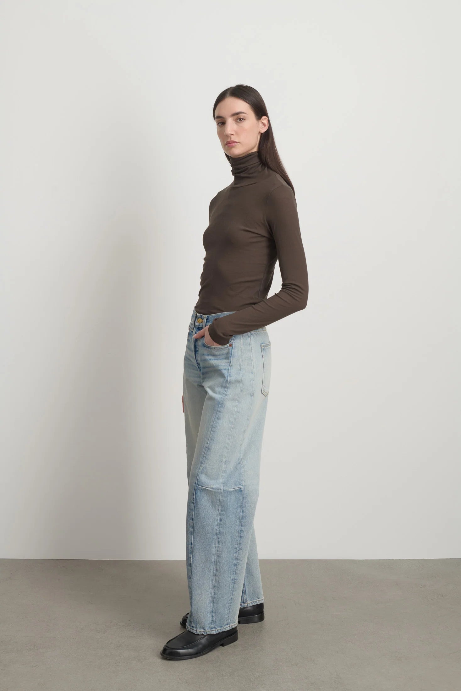 B SIDES - SLIM LASSO JEANS - ART WASH