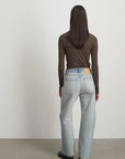 B SIDES - SLIM LASSO JEANS - ART WASH