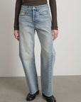 B SIDES - SLIM LASSO JEANS - ART WASH