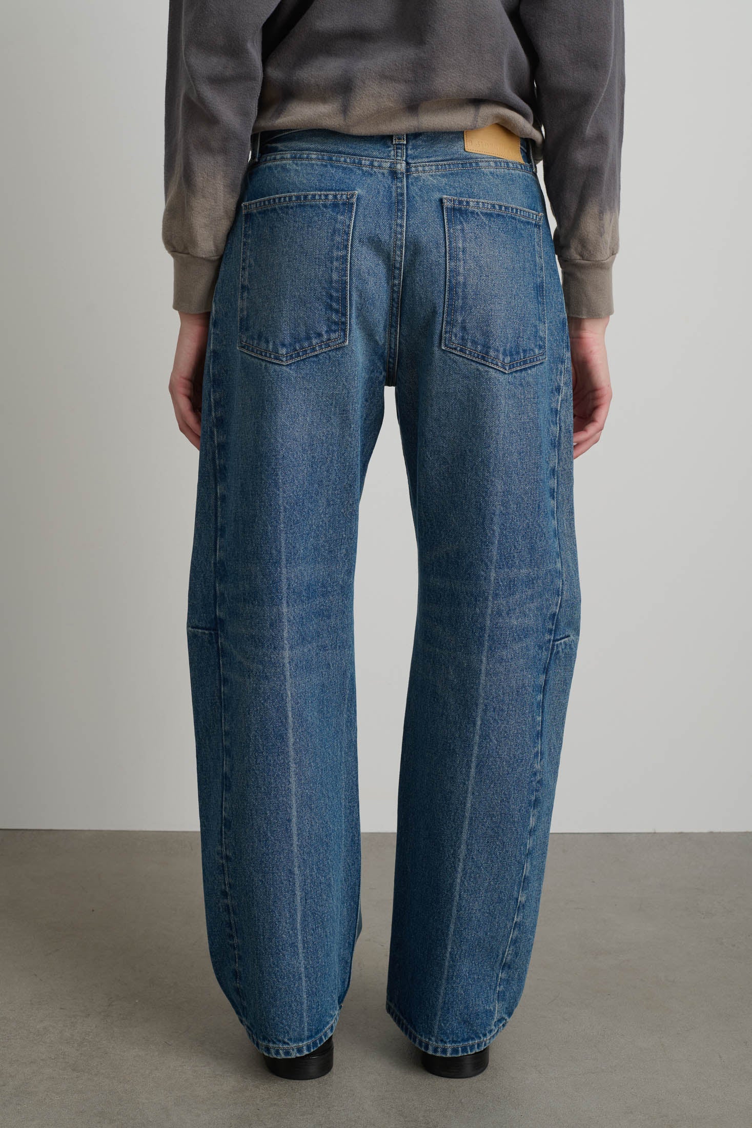 B SIDES - JEANS SLIM LASSO - VISTA BLUE