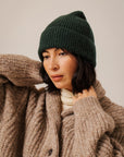 BARE KNITWEAR - RIB BEANIE - BABY ALPACA - FW26
