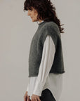 BARE KNITWEAR - GILET ALPAGA IRIS - PIERRE - AH25