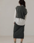 BARE KNITWEAR - GILET ALPAGA IRIS - PIERRE - AH25