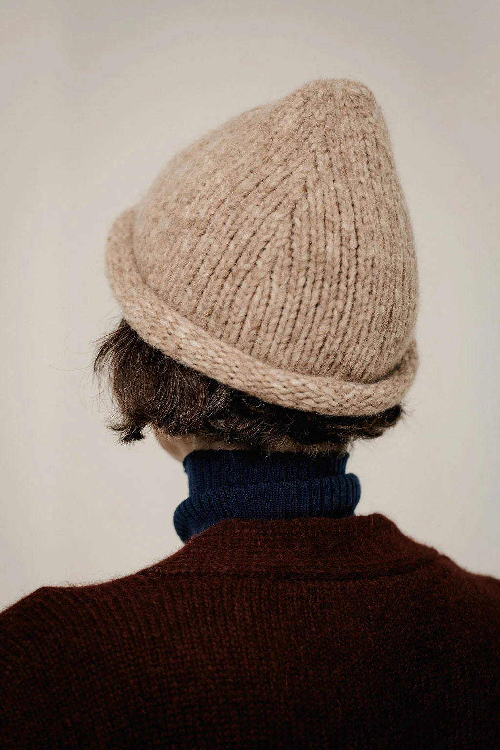 BARE KNITWEAR - TUQUE ROULÉ - BÉBÉ ALPAGA - AH26
