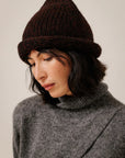 BARE KNITWEAR - TUQUE ROULÉ - BÉBÉ ALPAGA - AH26