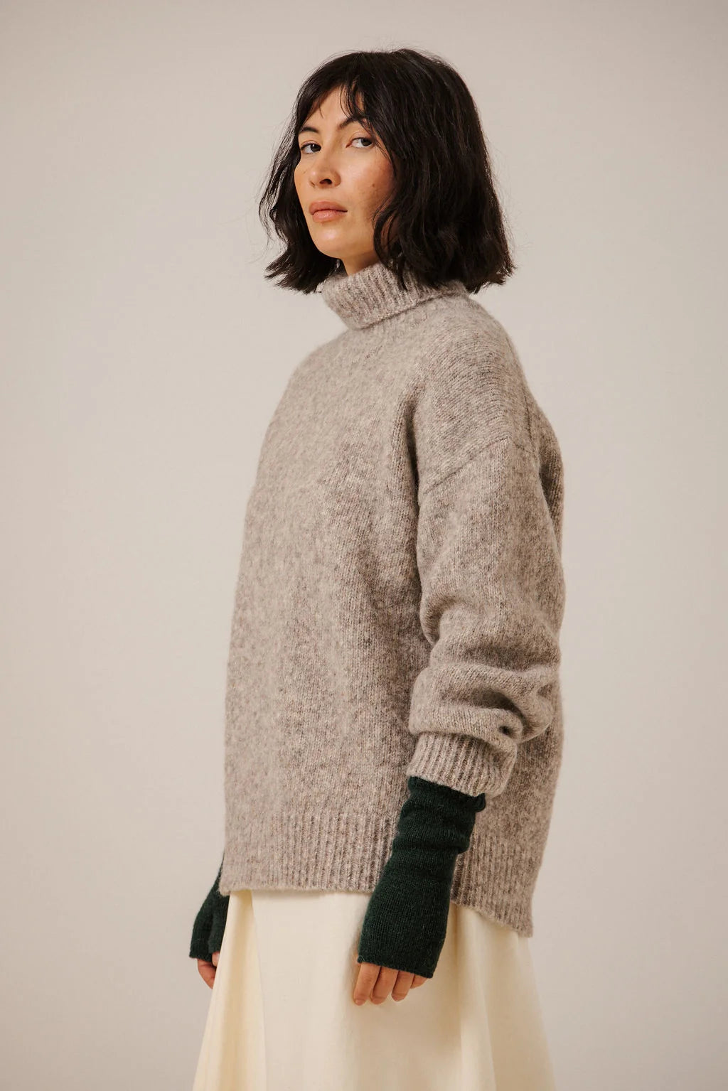 BARE KNITWEAR - MITAINES SANS DOIGTS - BÉBÉ ALPAGA - AH26